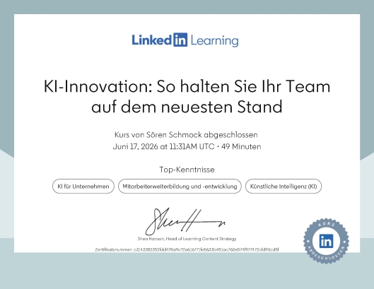 KI-Innovation: So halten Sie Ihr Team auf dem neuesten Stand